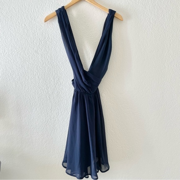 Keepsake the Label One cross front open back dress - Picture 1 of 4